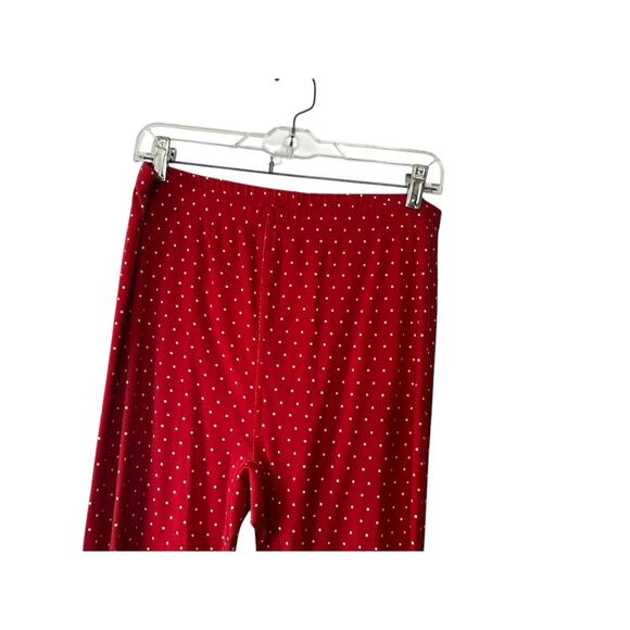 Hanna Andersson Red & White Snowflake Print Pajama Pants Size XL - Picture 4 of 5